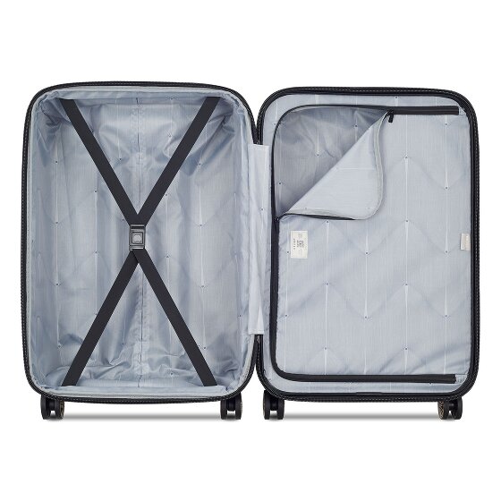Delsey Paris Meteor 4 roues Set de valises 3 pièces avec soufflet d'extension