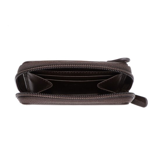 Golden Head Polo Porte-monnaie Protection RFID Cuir véritable 10 cm