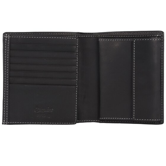Esquire Dallas Porte-monnaie Protection RFID Cuir 12 cm
