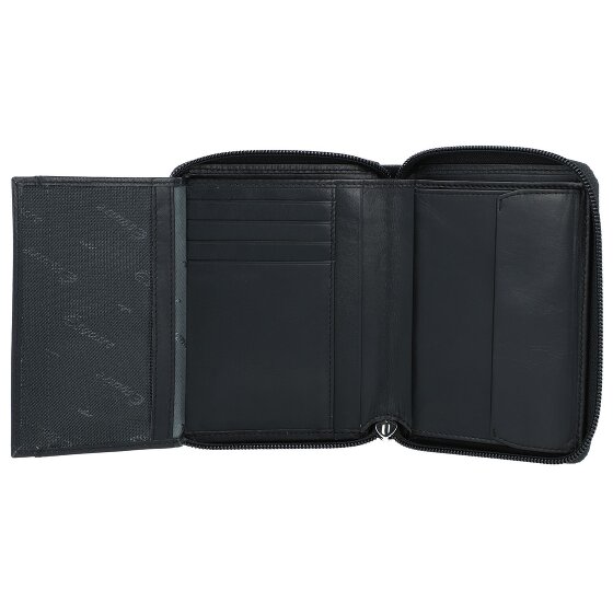 Esquire New Silk Porte-monnaie en cuir 10 cm