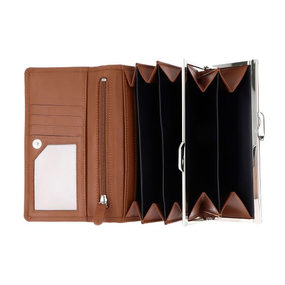 Golden Head Polo Porte-monnaie Protection RFID Cuir véritable 17 cm