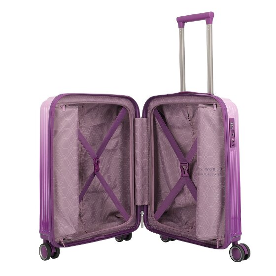 Travelite Lascana Edition 4 roues Valise de cabine S 50 cm