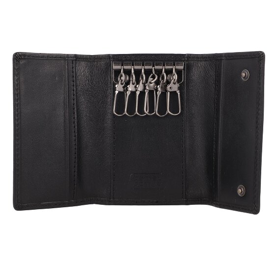 camel active Wood Étui à clés Cuir 6.5 cm