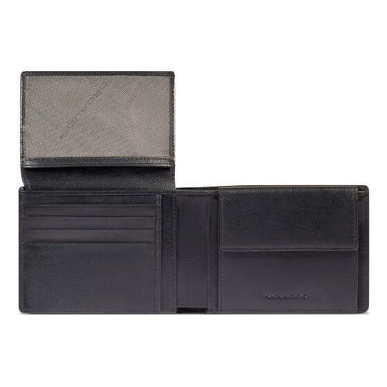 Piquadro Philip Porte-monnaie Protection RFID Cuir 12.5 cm