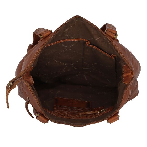 Greenland Nature Femi & Nine Sac à bandoulière en cuir 35 cm