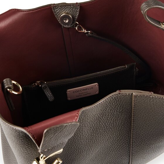 Coccinelle C-Easy Sac à bandoulière Cuir véritable 34 cm
