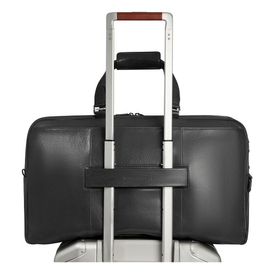 Piquadro Solm Sac de voyage Weekender Cuir véritable 52 cm