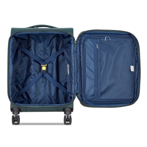 Delsey Paris Brochant 3 4 roulettes Trolley de cabine 55 cm avec soufflet d'extension