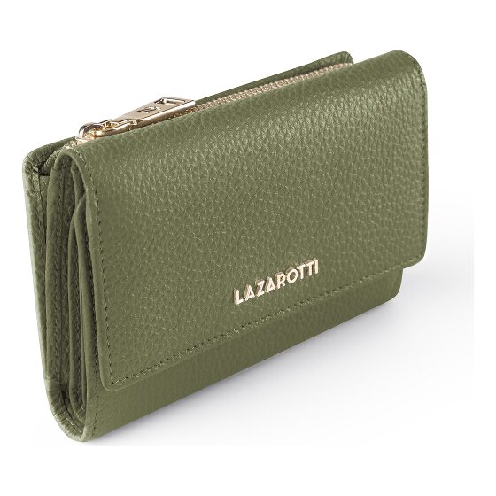 Lazarotti Bologna Leather XL Porte-monnaie avec compartiment zip-around Cuir 14 cm
