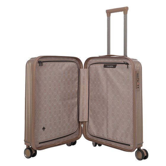 Travelite Paros 4 roulettes Trolley de cabine 55 cm