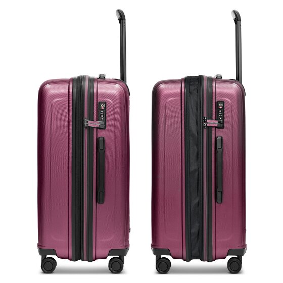 Redolz Essentials 14 4 roulettes Trolley M 65 cm avec soufflet d'extension