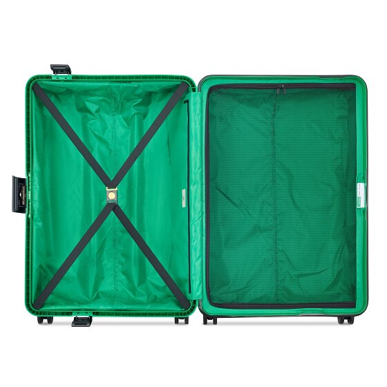 Delsey Paris x United Colors of Benetton Color Block Hardside 4-roll Trolley 76 cm