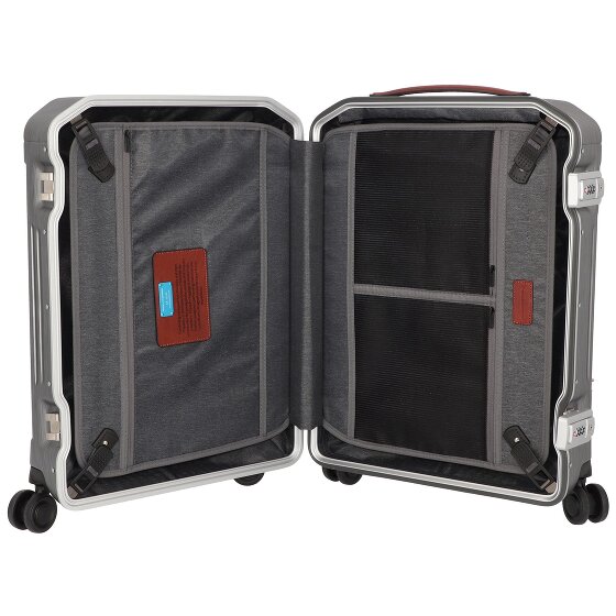 Piquadro PQ-LM Trousse à roulettes cabine 55 cm Compartiment pour ordinateur portable