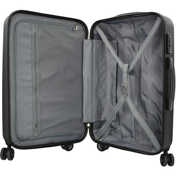 bugatti Lima 2.0 4 roues Set de valises 3 pièces
