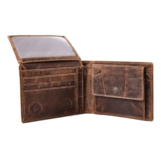 Greenburry Karpfen Porte-monnaie Cuir 12 cm