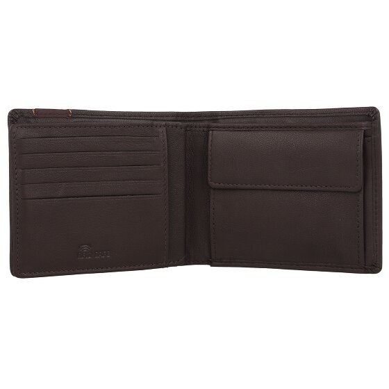 mano Don Leonardo Porte-monnaie RFID en cuir 11,5 cm