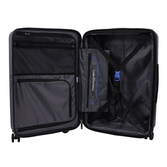 Hedgren Comby Grip M Exp 4 roulettes Trolley M 65 cm avec soufflet d'extension