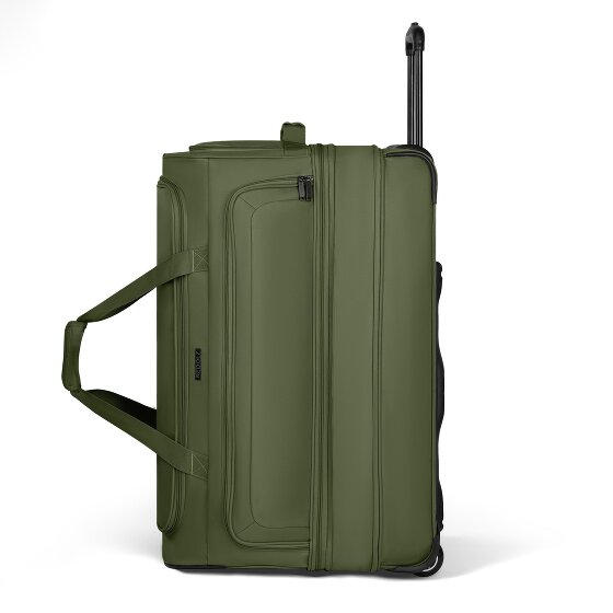 Redolz Sac de voyage Duffle Essentials à 2 roues, 70 cm de long, avec soufflet d'extension