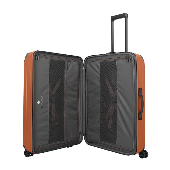 Travelite Dynamiic 4 roulettes Set de valises 3 pièces avec soufflet d'extension