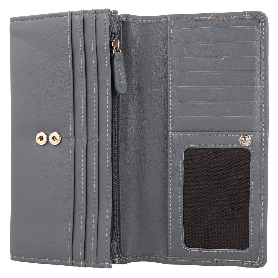 mano Don Leonardo Porte-monnaie RFID cuir 18 cm