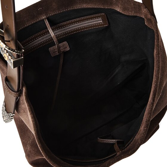 PINKO Bucket Sac à bandoulière Cuir véritable 41 cm