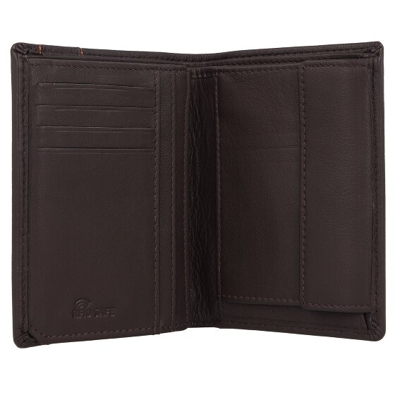 mano Don Leonardo Porte-monnaie RFID cuir 12,5 cm