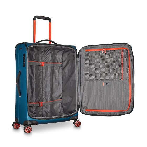 Roncato Norway 4 roues Valise cabine 64 cm avec soufflet d'extension
