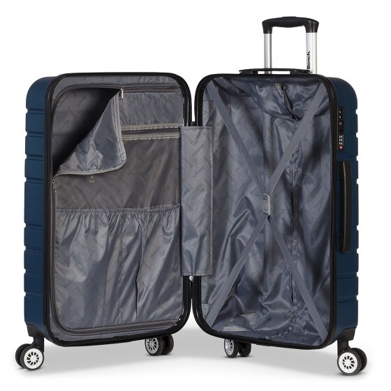 Bench Seattle 4 roulettes Set de valises 3 pièces