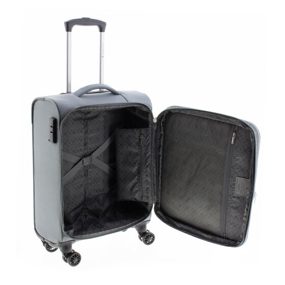 Gladiator 2000 4 roulettes Trolley de cabine 55 cm avec soufflet d'extension