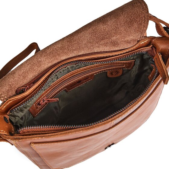 Greenburry Vintage Sac à bandoulière Cuir véritable 30 cm