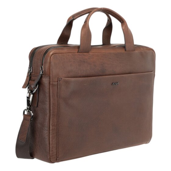 Joop! Teramo Attaché-case Cuir véritable 40 cm Compartiment ordinateur