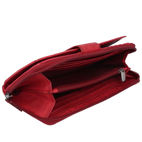 Jack Kinsky Porte-monnaie Nelson RFID cuir 18,5 cm