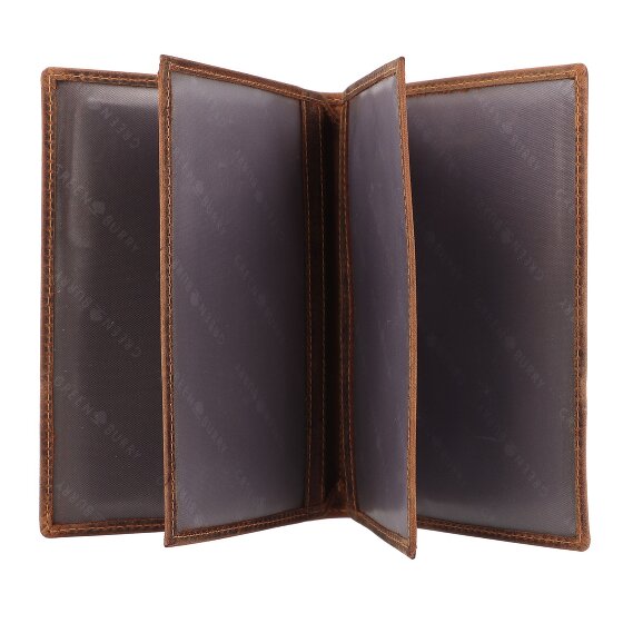 Greenburry Étui à documents vintage en cuir 12 cm