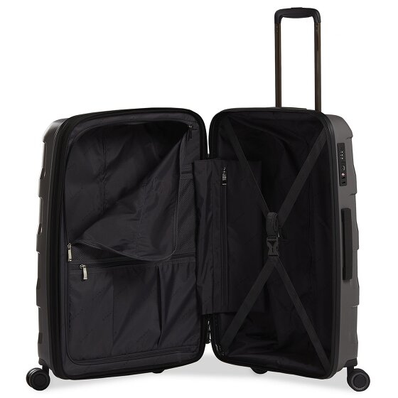 Stratic Straw + 4 roues Valise cabine 65 cm avec soufflet d'extension