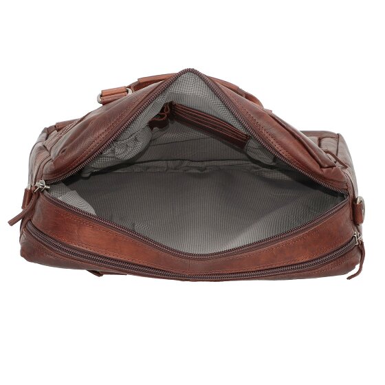 Spikes & Sparrow Porte-documents en cuir 41 cm compartiment pour ordinateur portable