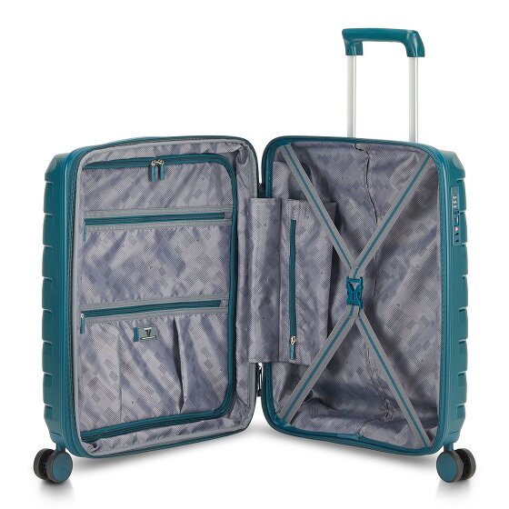 Roncato Skyline 2.0 4 roues Valise cabine 55 cm avec soufflet d'extension
