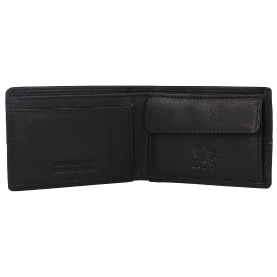 mano Don Romeo Porte-monnaie RFID cuir 10,5 cm