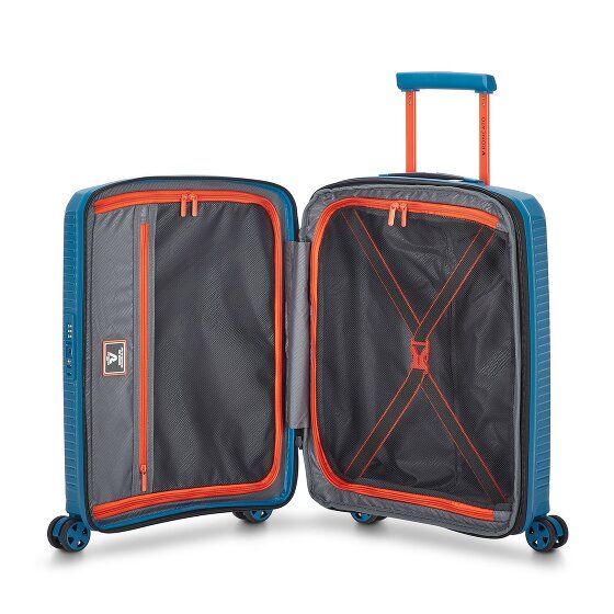 Roncato Arcade 4 roulettes Trolley de cabine 55 cm avec soufflet d'extension