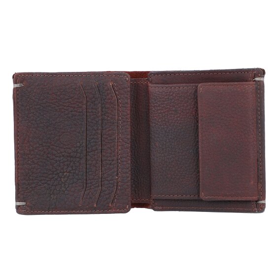Burkely Antique Avery Porte-monnaie en cuir RFID 10 cm