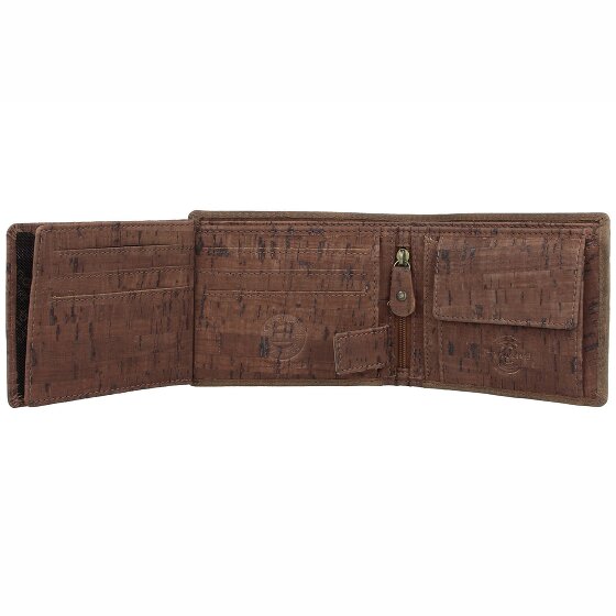 Greenland Nature Porte-monnaie RFID en cuir 11,5 cm