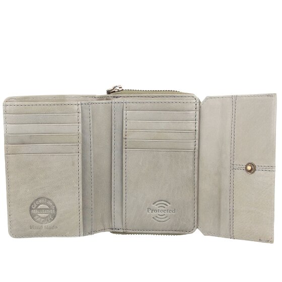 Greenland Nature Nature Soft Porte-monnaie RFID cuir 13 cm