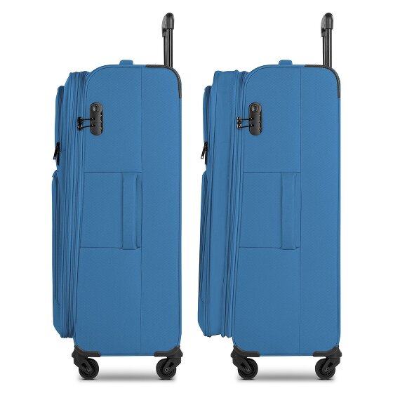 Smartbox Edition 04 4 roues Valise cabine 78 cm avec soufflet d'extension