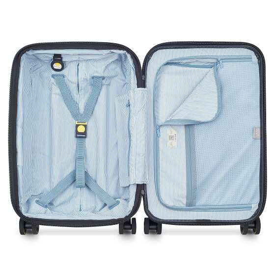 Delsey Paris Turenne 2.0 4 roulettes Trolley de cabine 55 cm Compartiment pour ordinateur portable