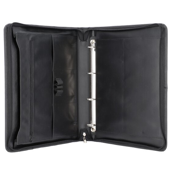 Alassio Porte-bloc Limone en cuir 36 cm