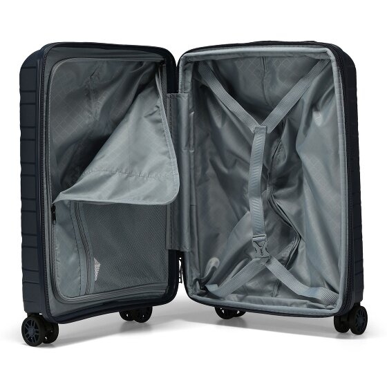 d&n Travel Line 4700 4 roulettes Trolley de cabine 55 cm avec soufflet d'extension