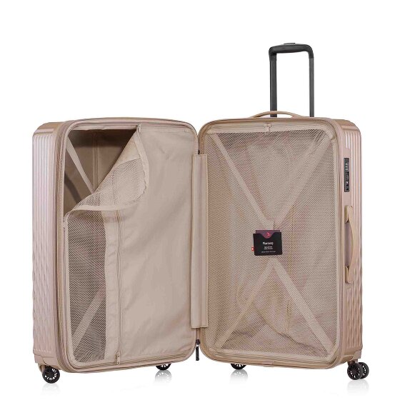 Pack Easy Flow 4 roues Valise cabine L 75 cm avec soufflet d'extension