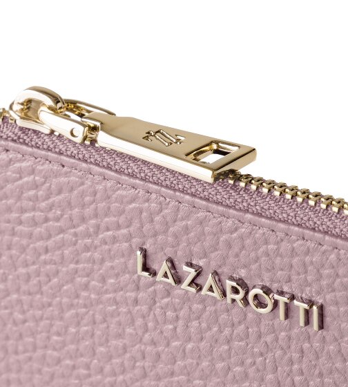 Lazarotti Étui à clés et porte-cartes en cuir de Bologne, protection RFID, 11,5