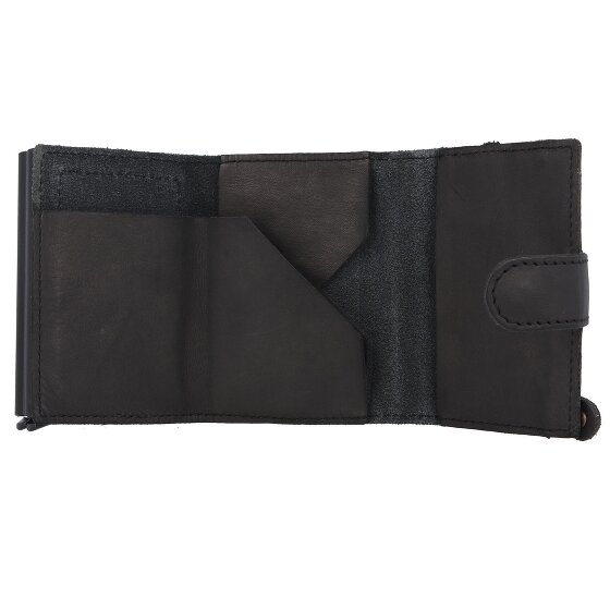 Harbour 2nd Anchor Love Robin 2 Étui pour cartes de crédit Protection RFID Cuir véritable 6 cm