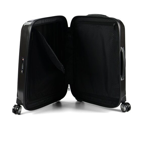 Samsonite Lite-Cube Dlx Chrome 4 roulettes Trolley de cabine 55 cm