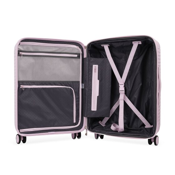 Hedgren Raku 4 roues Valise cabine 65.5 cm avec soufflet d'extension